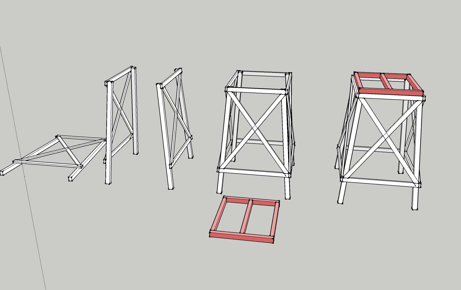 Ordre de montage de la tour à eau